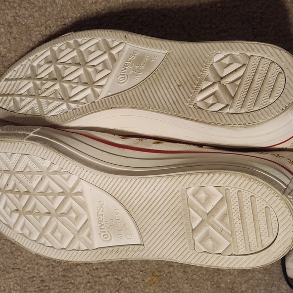 Campbell's Tomato Soup High-Top Converse Sneakers 13 Mens - Picture 5 of 5